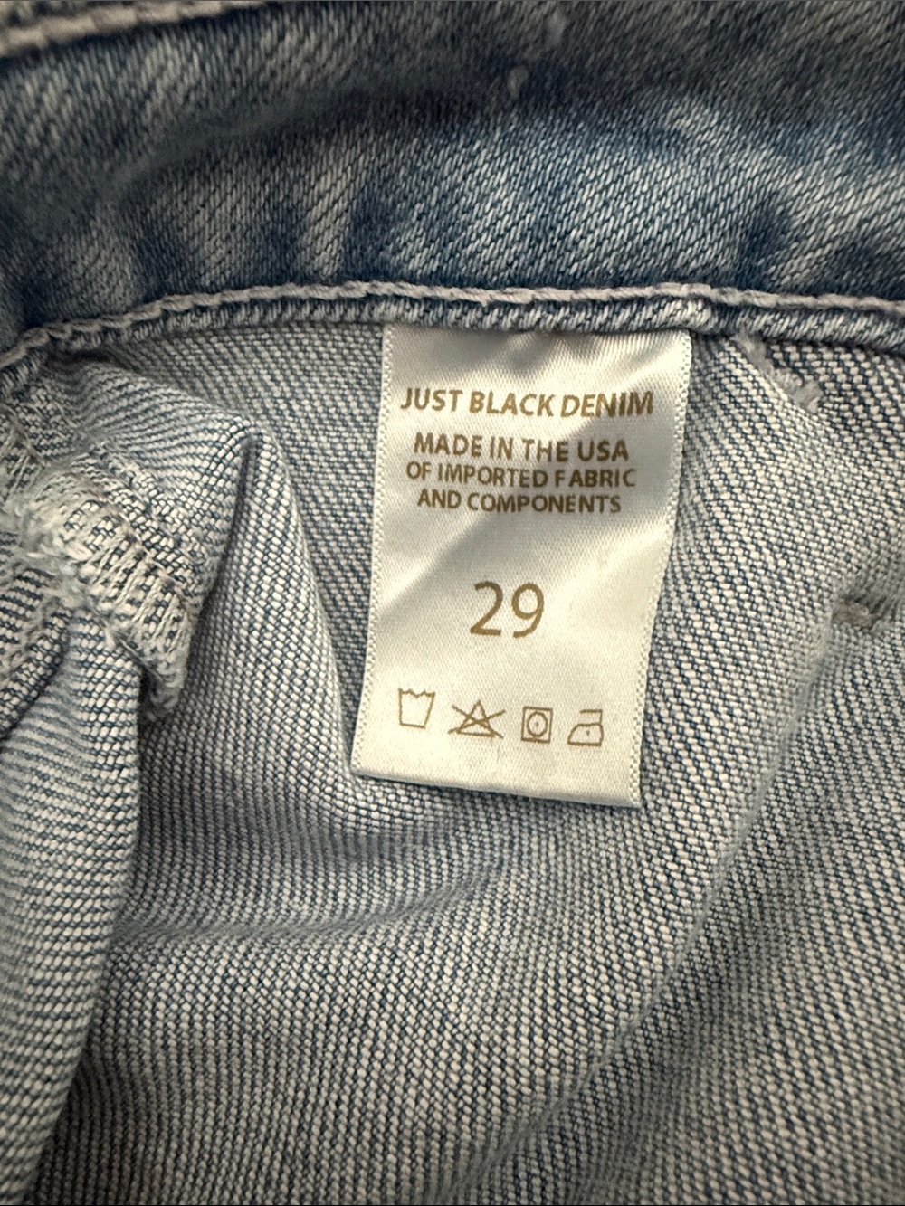Size 29 cropped wide leg jeans - Picture 5 of 8